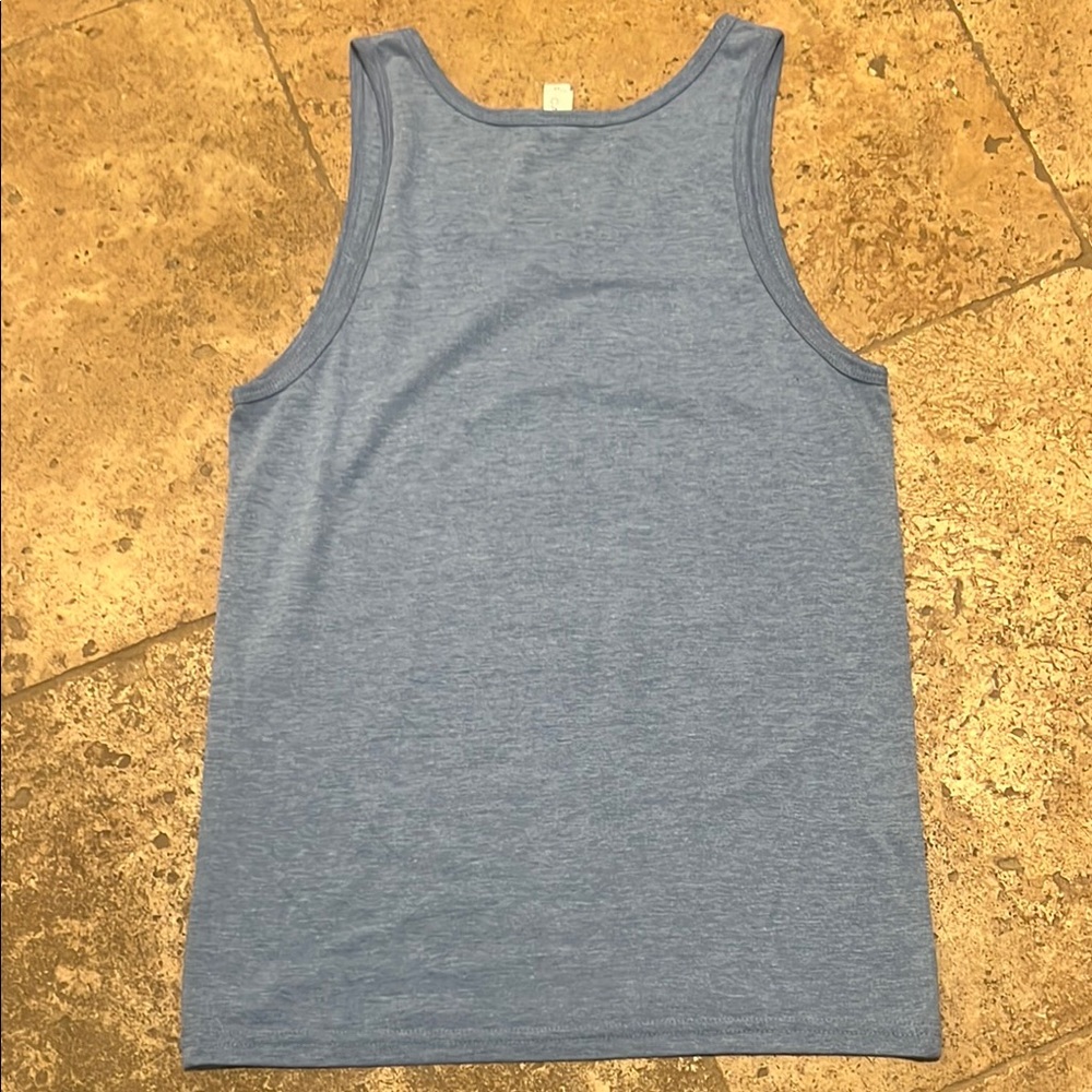 Blue Graphic Tank Top - Picture 3 of 3